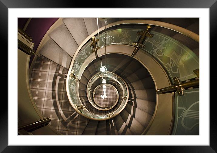 lifes spiral Framed Mounted Print by mark page