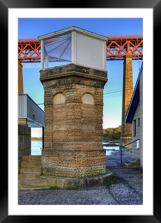 Hawes Pier Beacon Framed Mounted Print by Tom Gomez
