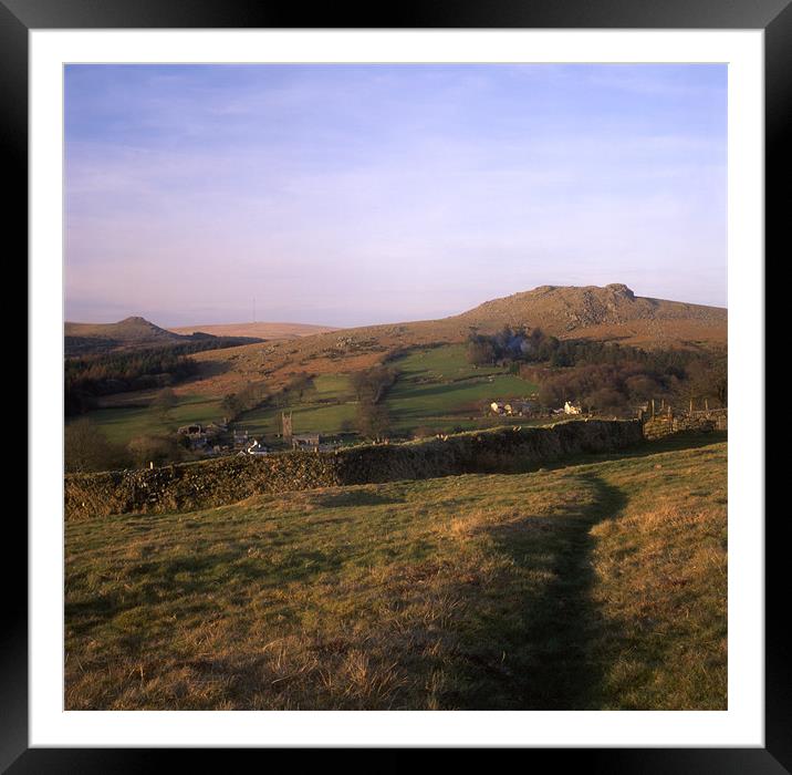 Sheepstor, Dartmoor, Devon Framed Mounted Print by Simon Armstrong