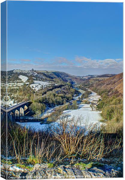 Monsal Dale Canvas Print by Colin Chipp