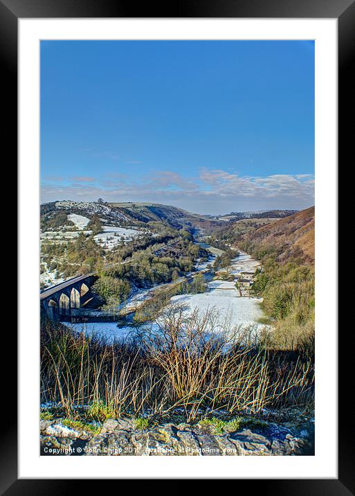 Monsal Dale Framed Mounted Print by Colin Chipp