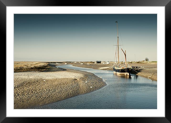 The Juno at Blakeney Framed Mounted Print by Stephen Mole