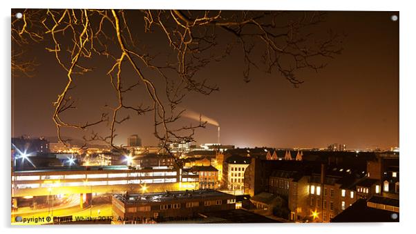 Views Of Nottingham City Acrylic by Elaine Whitby