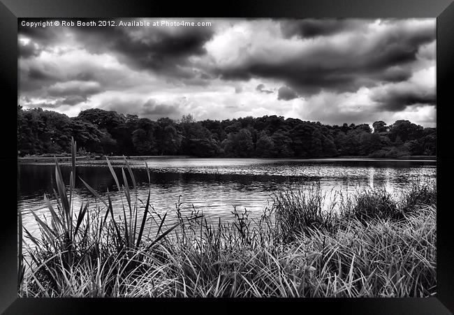 Upper Lake Framed Print by Rob Booth