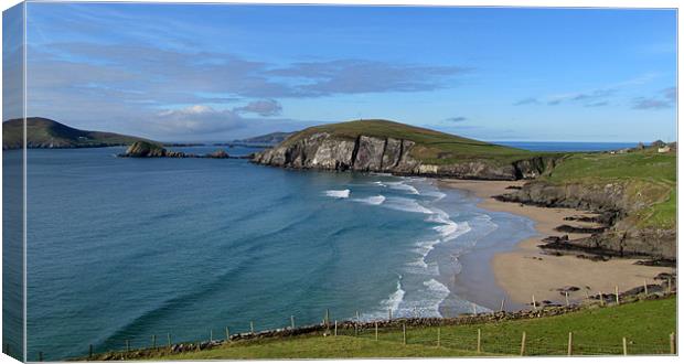 Coumeenole on a calm day Canvas Print by barbara walsh
