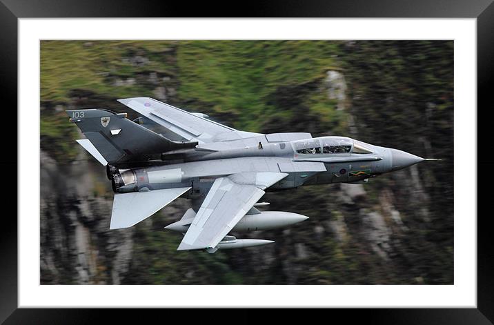 FIGHTER JET Framed Mounted Print by peter lewis