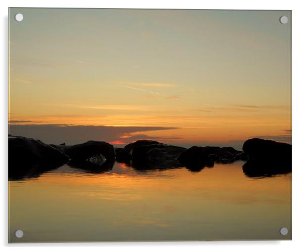 Dawn Reflection Acrylic by camera man