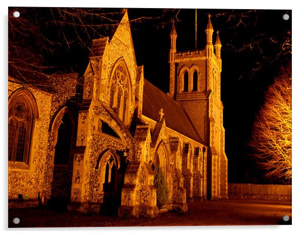 Trinity Church Acrylic by camera man