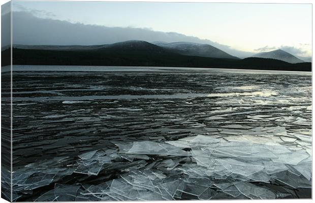 Cairngorm View over Morlich Canvas Print by James Buckle