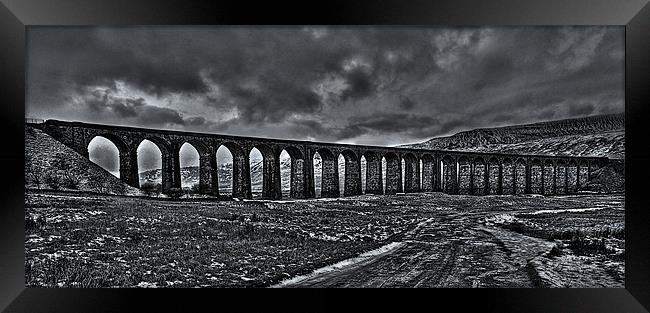 Settle To Carlisle Viaduct Framed Print by Paul Mirfin
