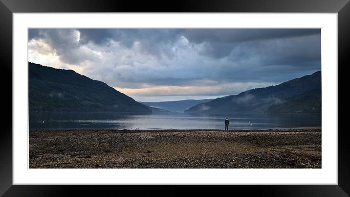 Solitude Framed Mounted Print by Paul Holman Photography
