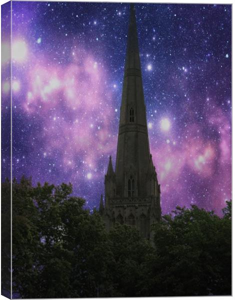 Reaching for the Stars. Canvas Print by Heather Goodwin