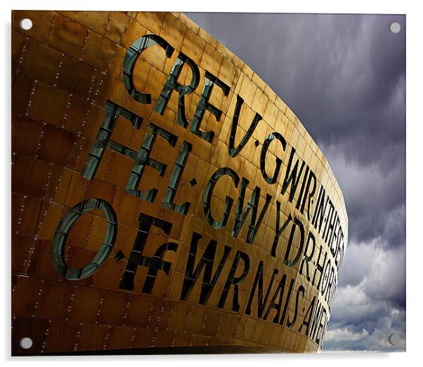 Millennium Centre: Cardiff's Cultural Hub Acrylic by Graham Parry