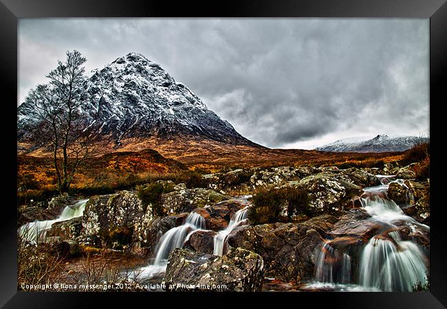 Buachaille Etive Mor Framed Print by Fiona Messenger