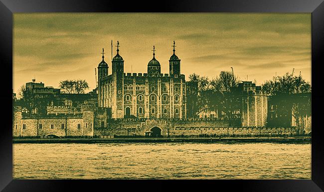 Tower of London Framed Print by Sara Messenger