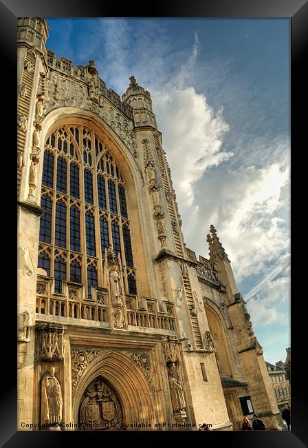 The abbey Framed Print by Colin Chipp