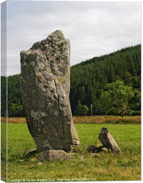Megalith Canvas Print by Steven Watson