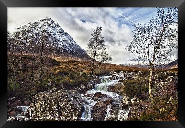 Buachaille Etive Mor Framed Print by Paul Messenger