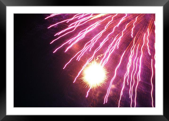 Fourth of July sky in Montana Framed Mounted Print by Larry Stolle