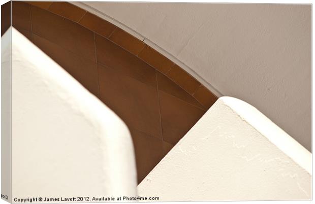 Shapes & Angles Canvas Print by James Lavott