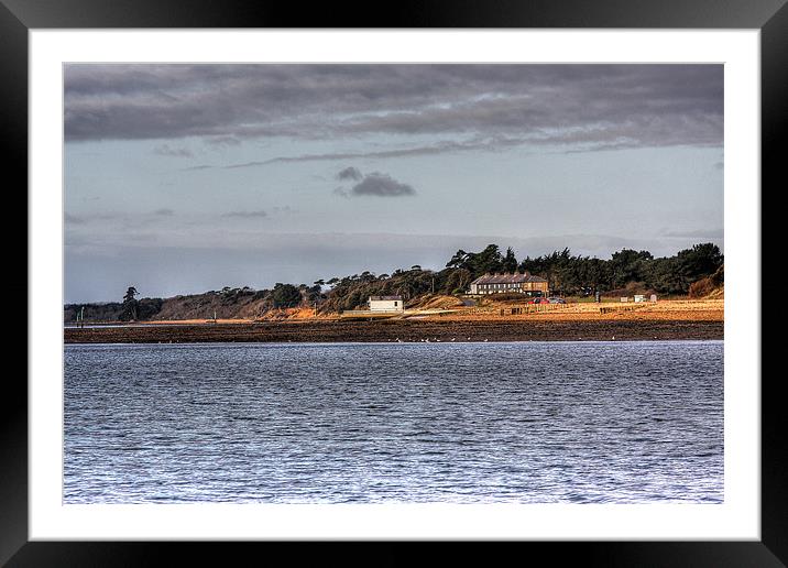 Lepe Watch House Framed Mounted Print by Louise Godwin