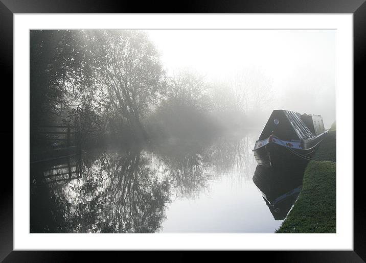 Waiting for the mist to clear Framed Mounted Print by Jack Jacovou Travellingjour