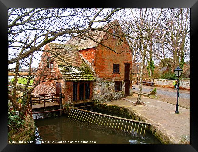 Place Mill Framed Print by Mike Streeter