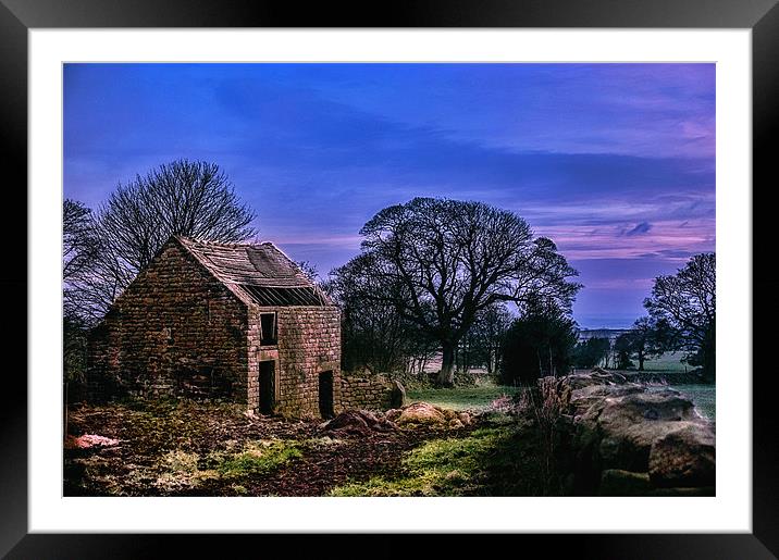 Early morning at Alport Framed Mounted Print by Alan Matkin