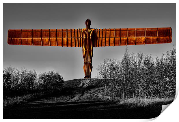 Majestic Angel of the North  Print by Northeast Images