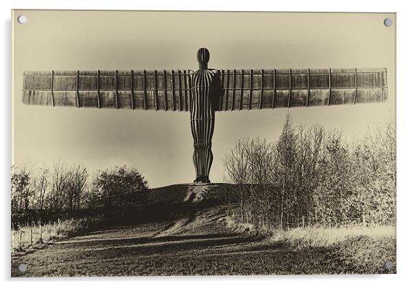 Angel of the north Acrylic by Northeast Images