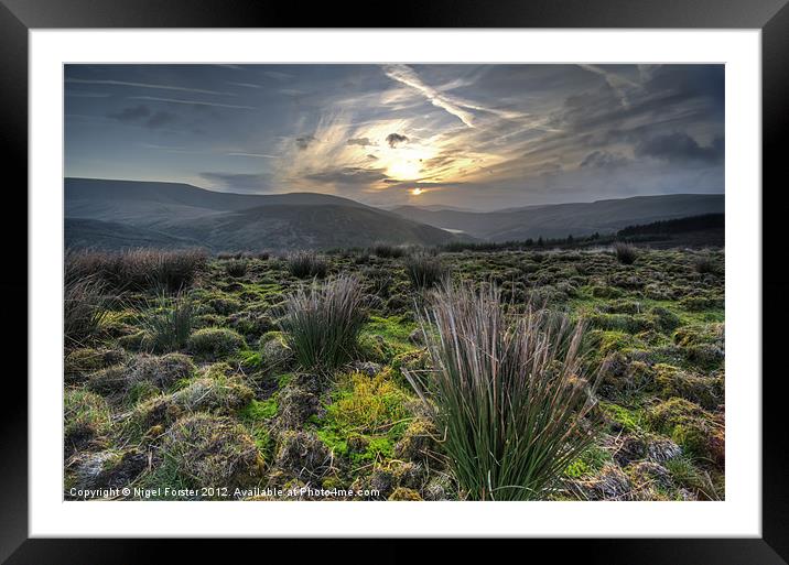 Pant y Creigiau Framed Mounted Print by Creative Photography Wales