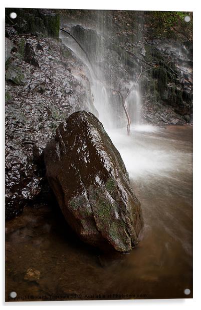 Waterfall Acrylic by Keith Thorburn EFIAP/b