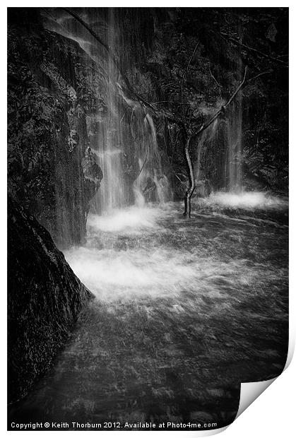 Waterfall Print by Keith Thorburn EFIAP/b