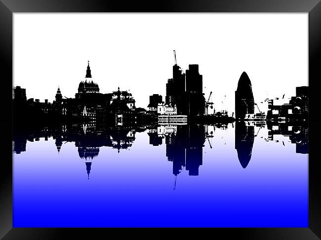 City of Culture Framed Print by Sharon Lisa Clarke