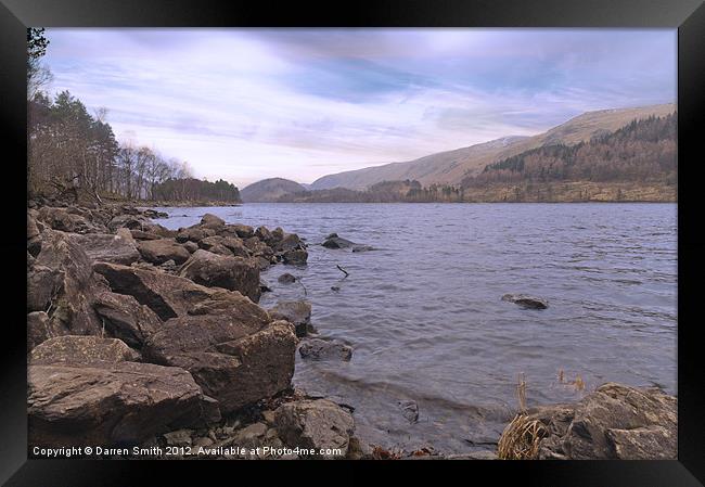 Lake Thirlmere Framed Print by Darren Smith
