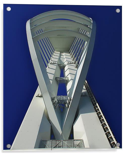 Spinnaker Tower Portsmouth Acrylic by Paul Mirfin