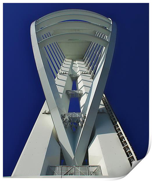 Spinnaker Tower Portsmouth Print by Paul Mirfin
