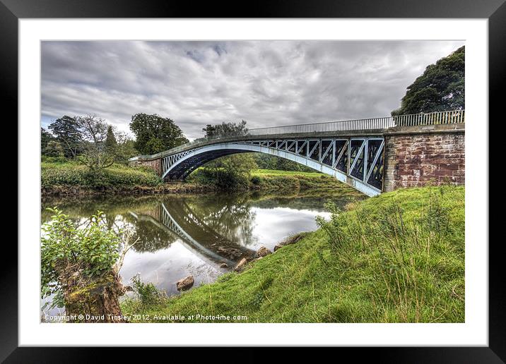 Bigsweir Bridge Framed Mounted Print by David Tinsley