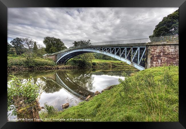 Bigsweir Bridge Framed Print by David Tinsley