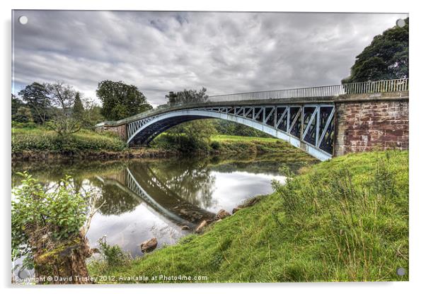 Bigsweir Bridge Acrylic by David Tinsley