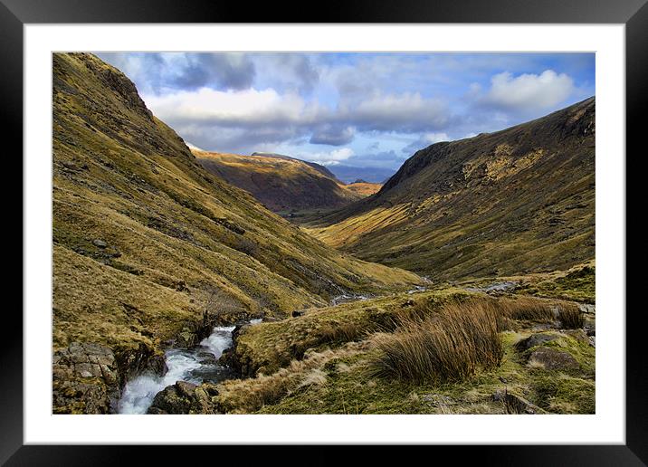 Lake District Framed Mounted Print by Northeast Images