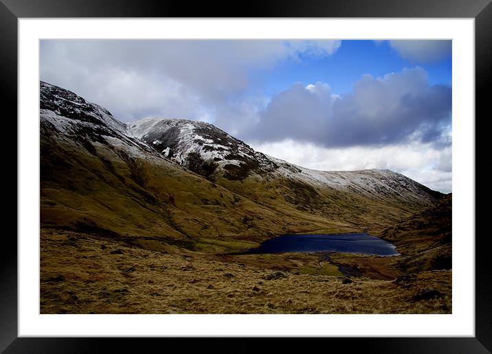 Great Gable Framed Mounted Print by Northeast Images