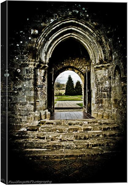 doors of time Canvas Print by paul forgette