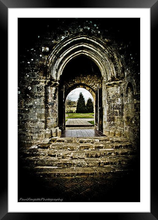 doors of time Framed Mounted Print by paul forgette