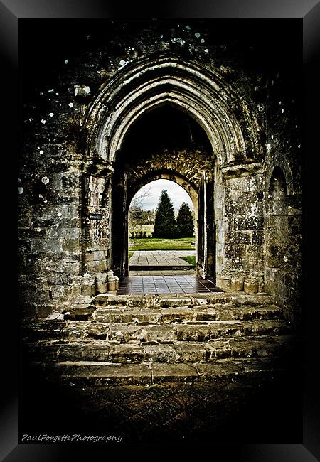 doors of time Framed Print by paul forgette