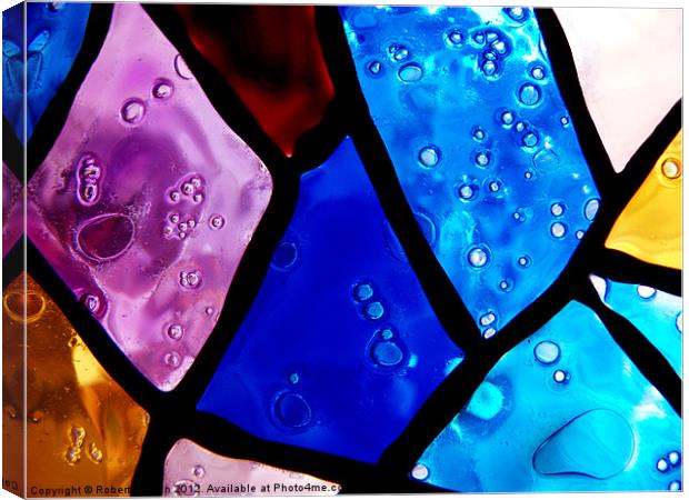 Bubbles in colour Canvas Print by Robert Gipson