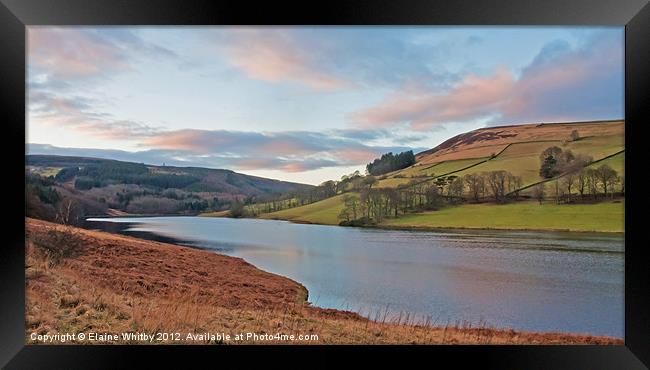 Derwent Waters Framed Print by Elaine Whitby