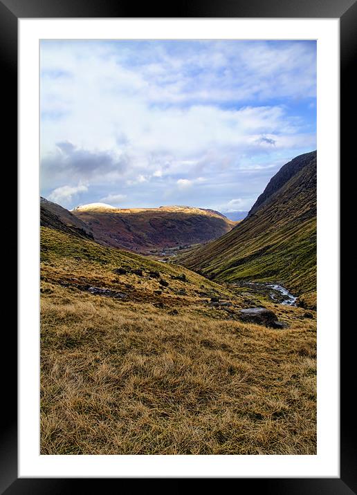 Lake District National Park Framed Mounted Print by Northeast Images