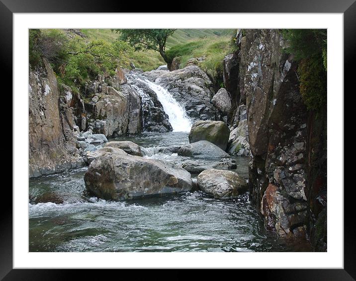 Stockley Ghyll Framed Mounted Print by Dave Parkin