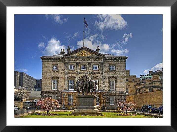 Dundas House Framed Mounted Print by Tom Gomez